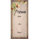 Freesia1 Menu Card
