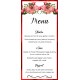 Roses1 Menu Card