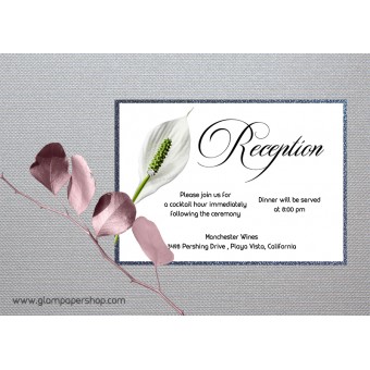 Calla1 Reception Card