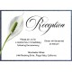Calla1 Reception Card