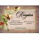 Freesia1 Reception Card