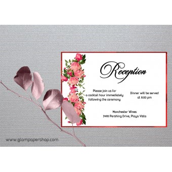 Roses1 Reception Card