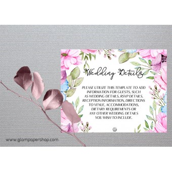 Flower wreath1 Details Card