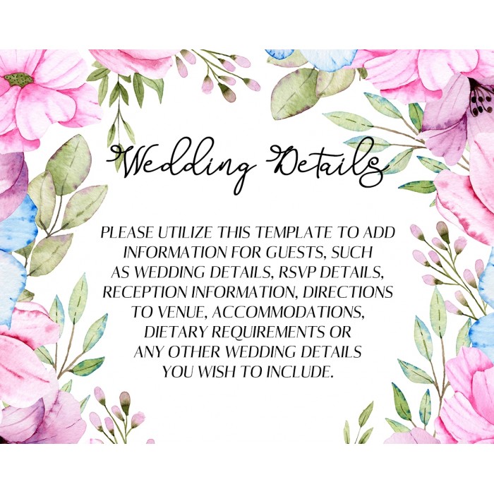 Flower wreath1 Details Card