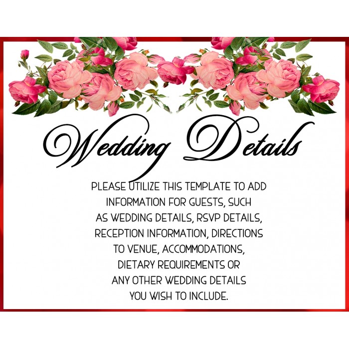 Roses1 Details Card