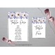 Daisy1 Table Number