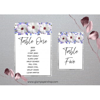 Daisy1 Table Number