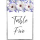 Daisy1 Table Number