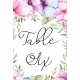 Flower wreath1 Table Number