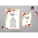 Peony1 Table Number