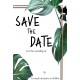 Monstera1 Save the Date Card