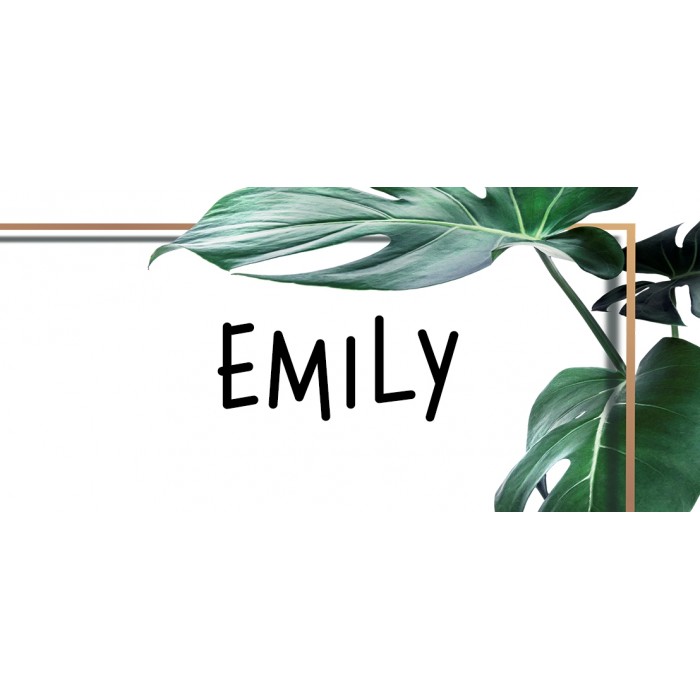 Monstera1 Place Card
