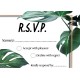 Monstera1 RSVP Card