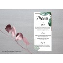 Monstera1 Menu Card