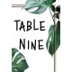 Monstera1 Table Number