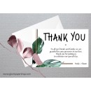 Monstera1 Wedding Thank You Card