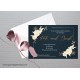 White Flowers1 Wedding Invitation