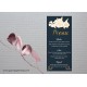 White Flowers1 Menu Card