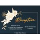 White Flowers1 Reception Card