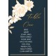 White Flowers1 Table Plan