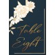 White Flowers1 Table Number