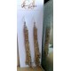 Silver Fringe Tassel Earrings
