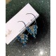 Blue Bicone Danglers