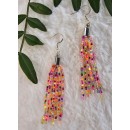 Colourful Fringe Tassel Earrings