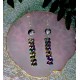 Multicolour Crystal Beads Drop Earrings