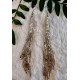 Silver Fringe Tassel Earrings