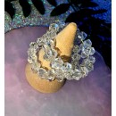 White Crystal Thumb Ring