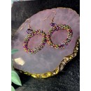 Colour pop Circle Earrings