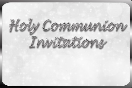 Holy Communion Invitations