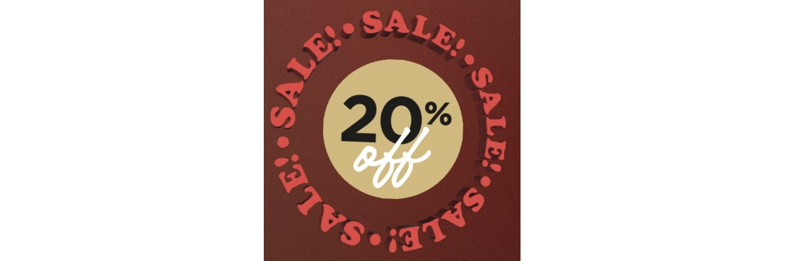 Big Sale -20% on Jewellery!